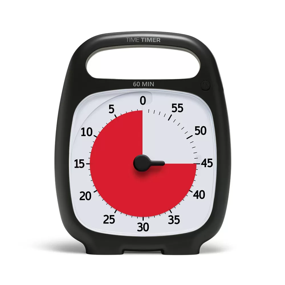 Time Timer Plus 60 min - Noir Nouveau-HOPTOYS Cheap