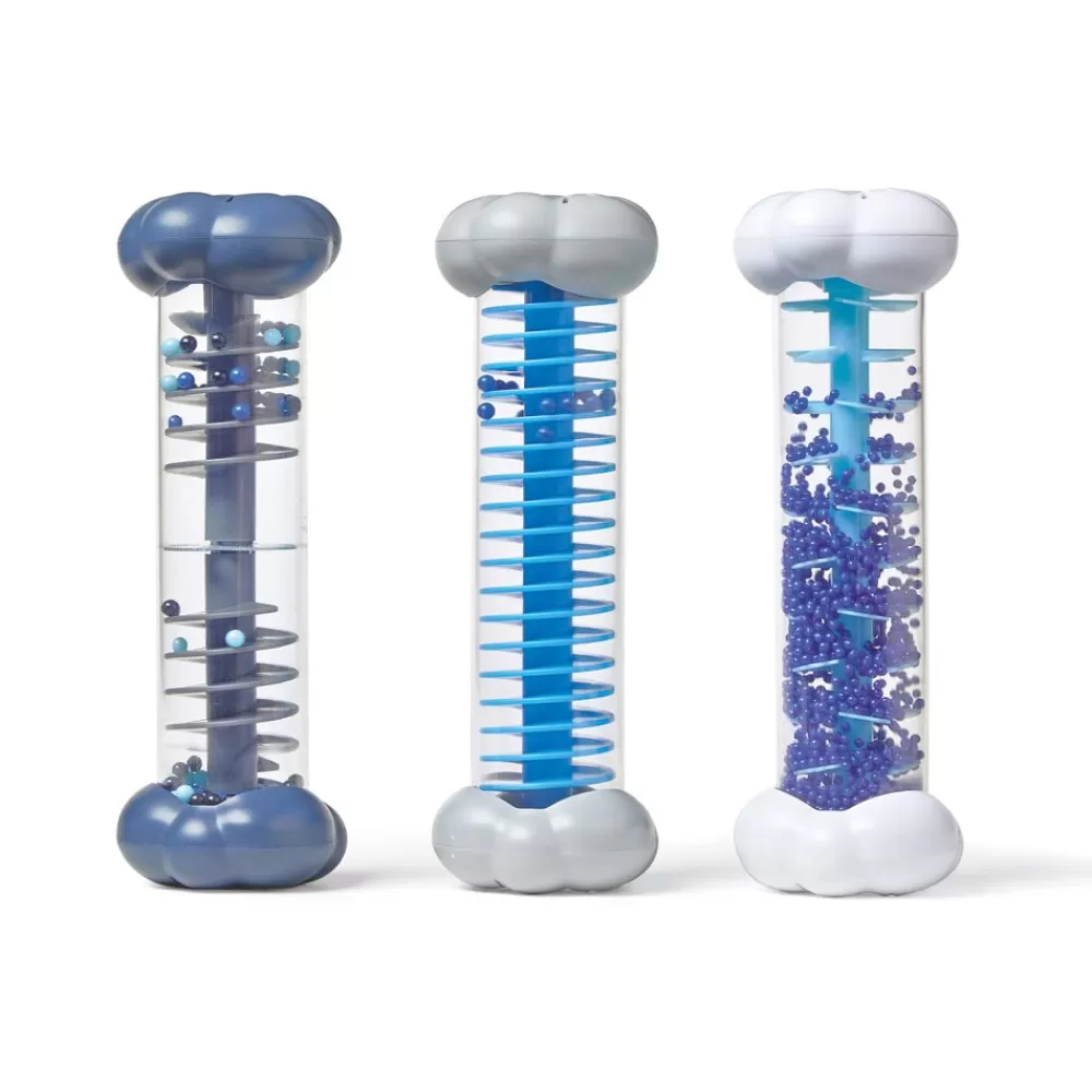 Tubes sensoriels : sons de pluie-HOPTOYS New
