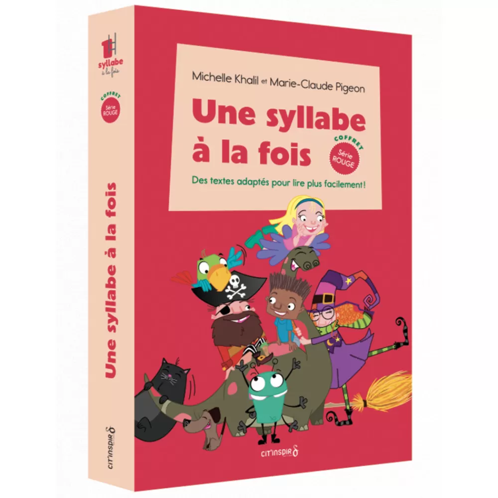 Une syllabe à la fois - Coffret série rouge-HOPTOYS Fashion