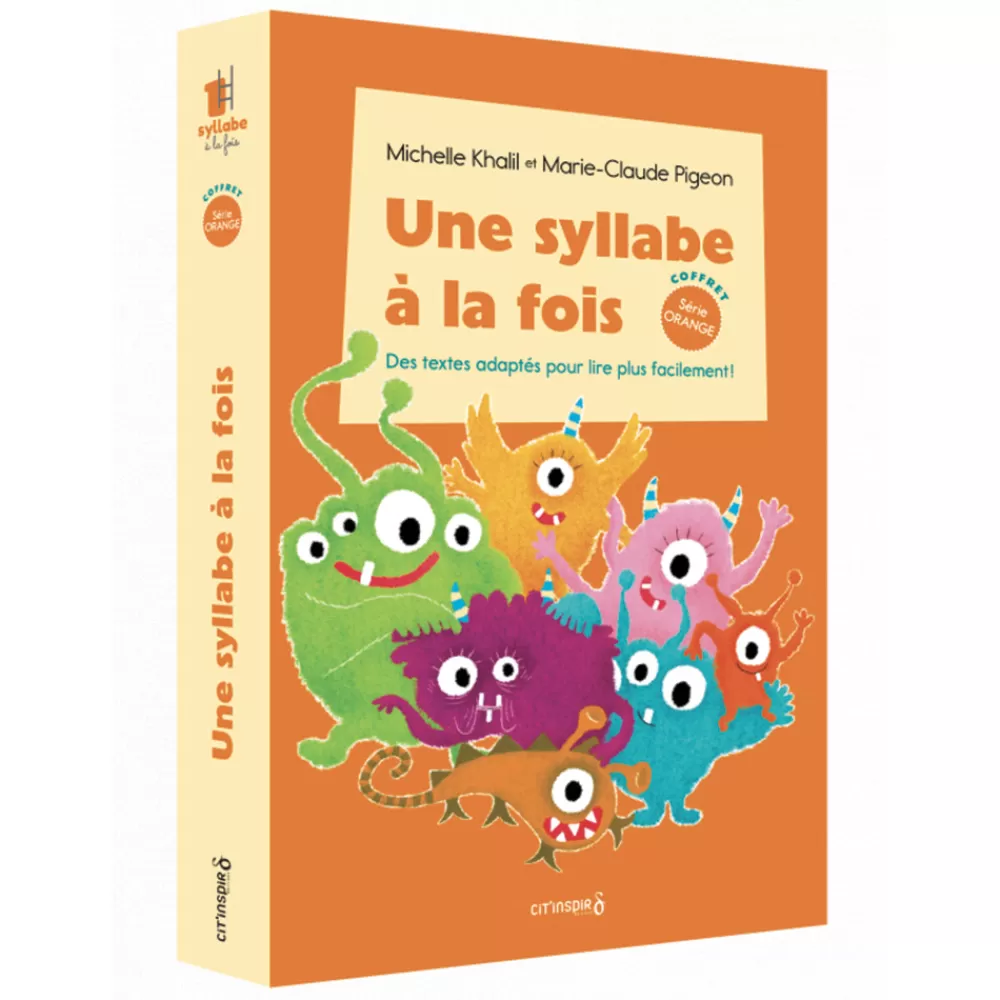 Une syllabeà la fois - Coffret série orange-HOPTOYS Best