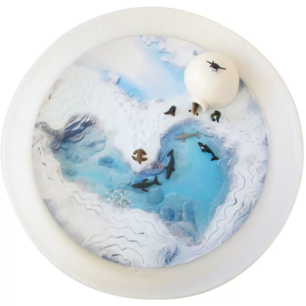 Univers des glaces - Bac d’exploration rond-HOPTOYS Cheap