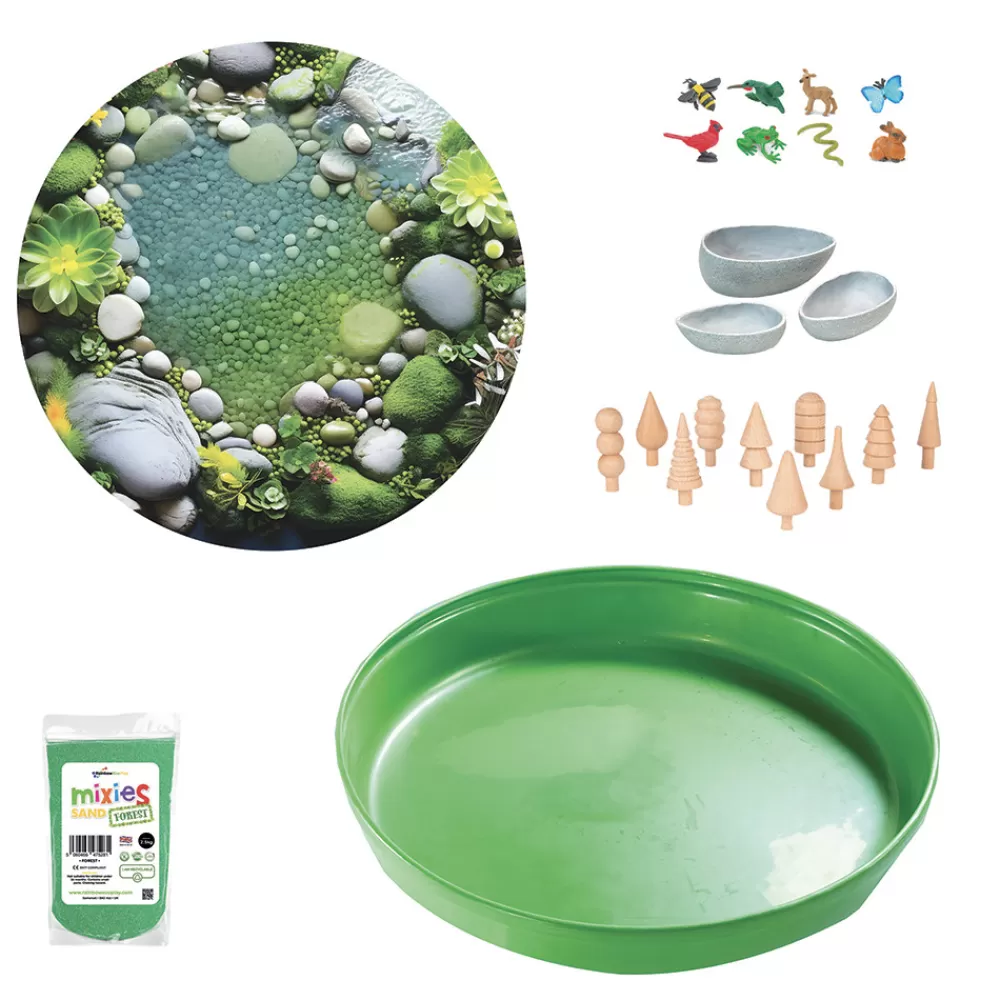 Univers forestier - Bac d’exploration rond-HOPTOYS Shop
