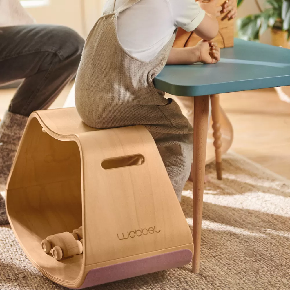 Wobbel up : une assise dynamique en bois-HOPTOYS Clearance